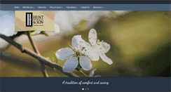 Desktop Screenshot of huntandson.com